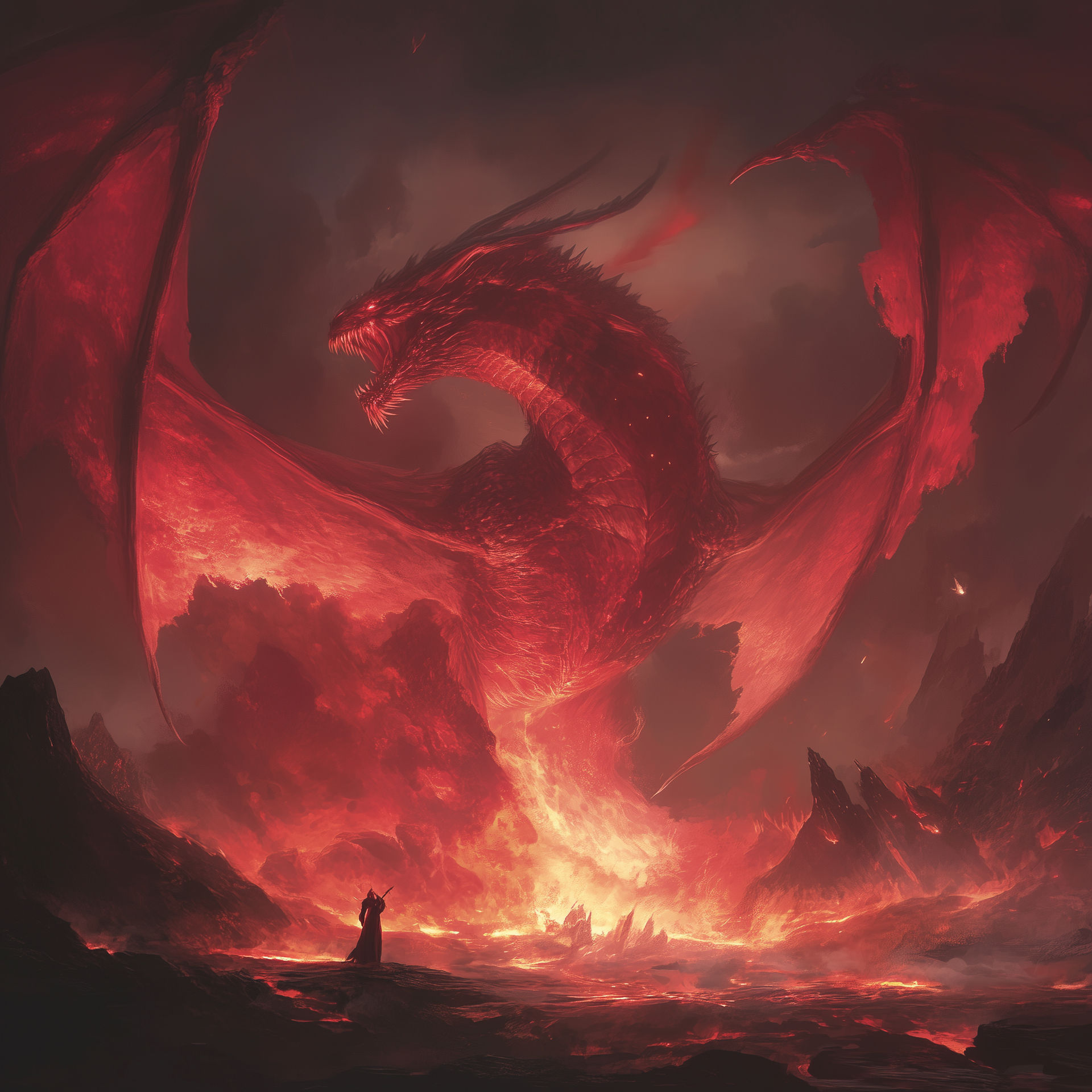 Colossal Red Repaint dtills Colossal red dragon from the DnD universe. by Dtill on DeviantArt