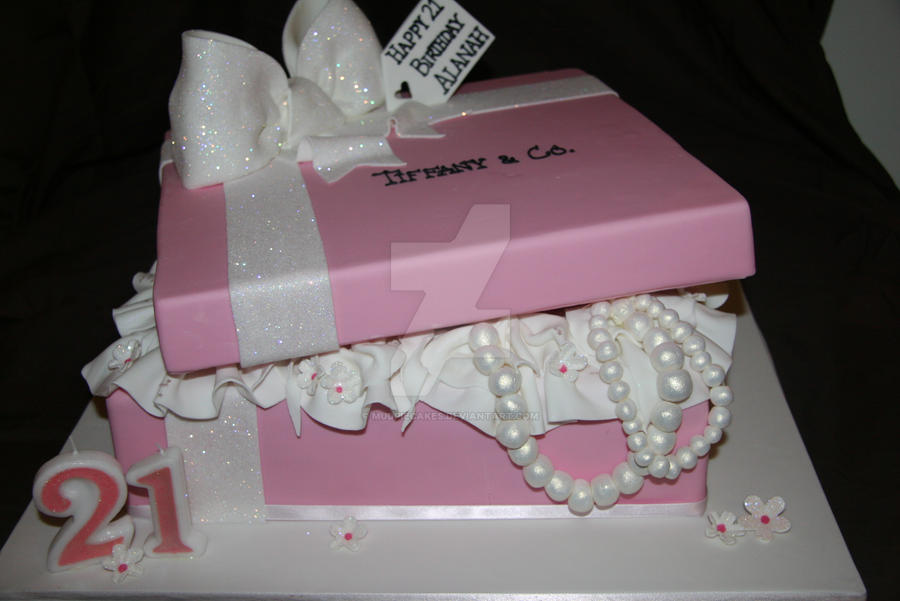 Baby pink gift box