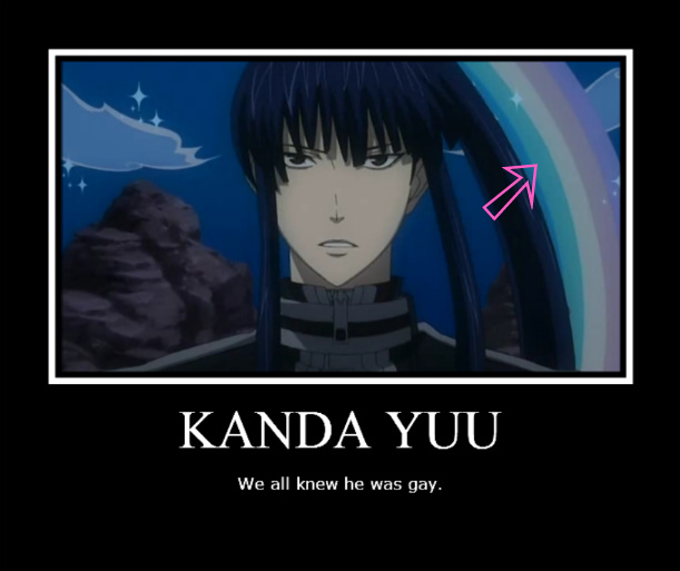 D Gray Man Kanda... Gay?