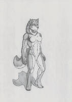 Female Anthro Husky