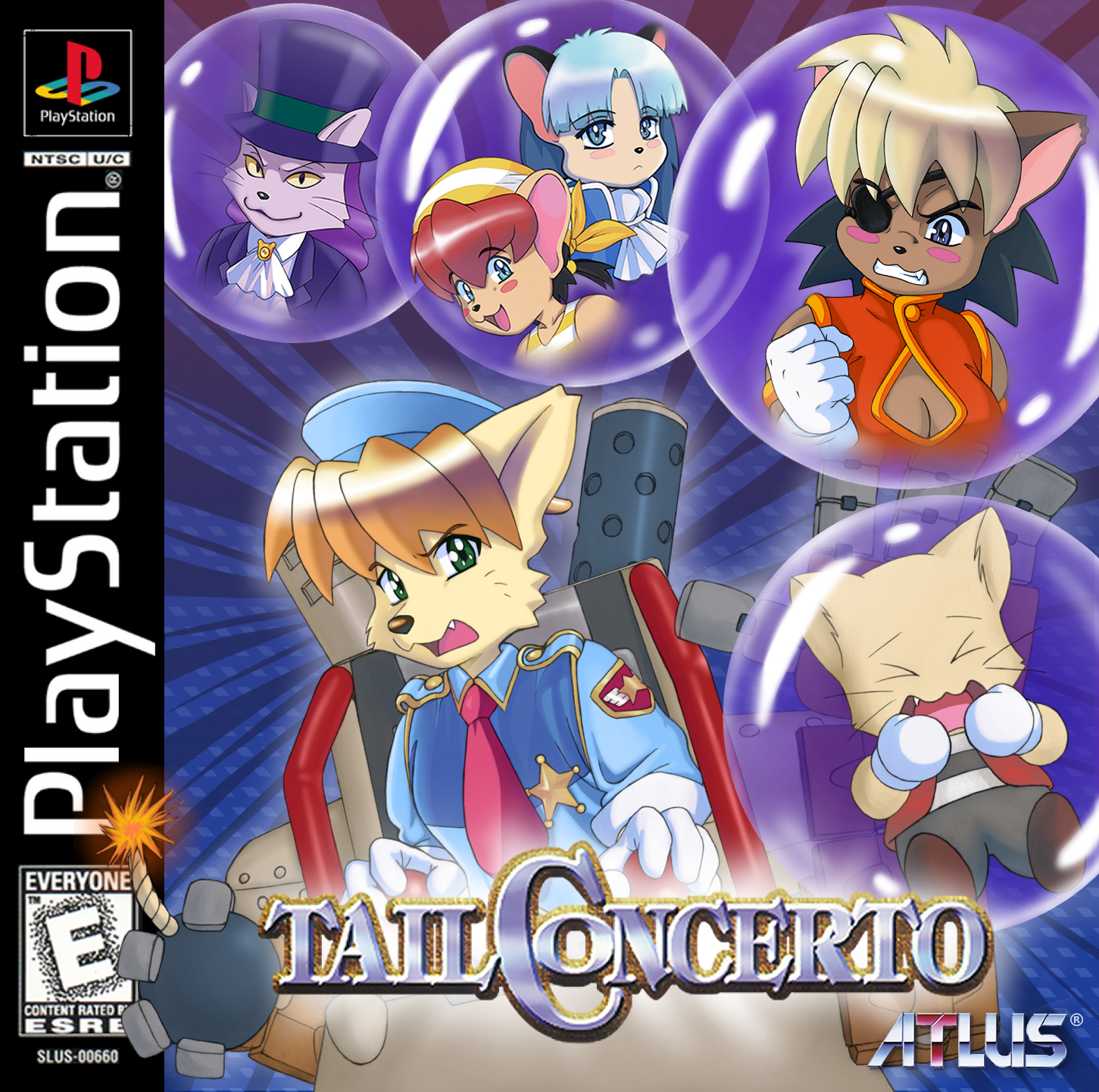  Tail Concerto: Playstation 1 : Video Games