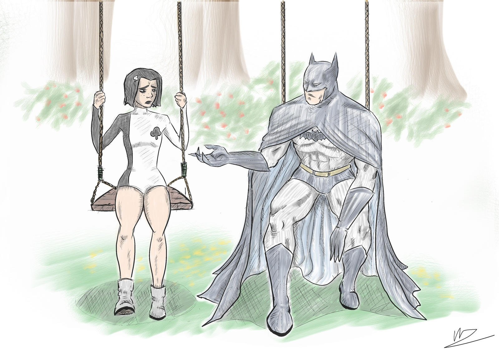 Batman + ace fan art from justice league unlimited by Didier4 on DeviantArt