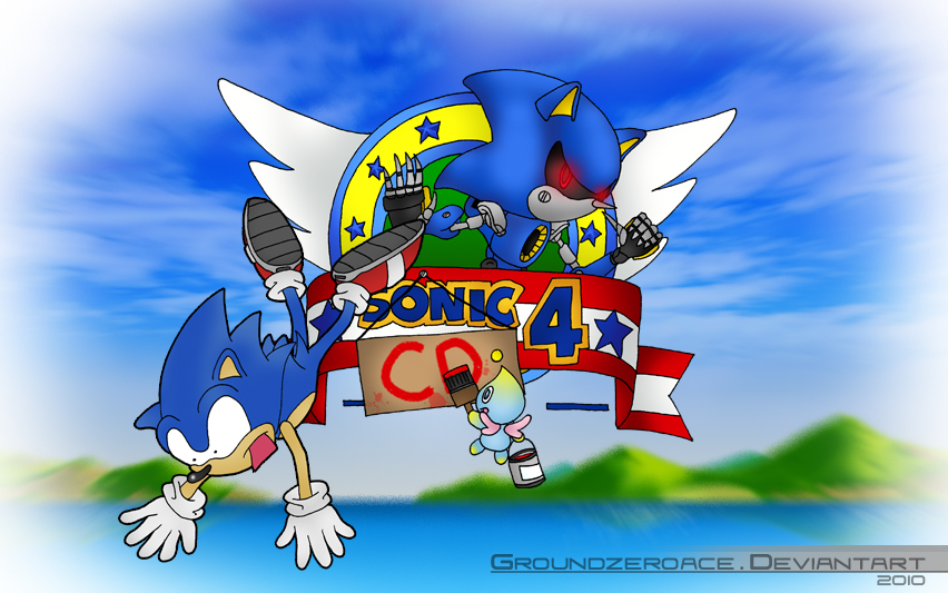 Sonic The Hedgehog 4 Poster by Dinoslayer730 on DeviantArt