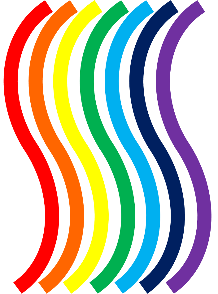 Seven Color Line Seven Color Television logo (March-December 1975) by Randomuser2040 on ...