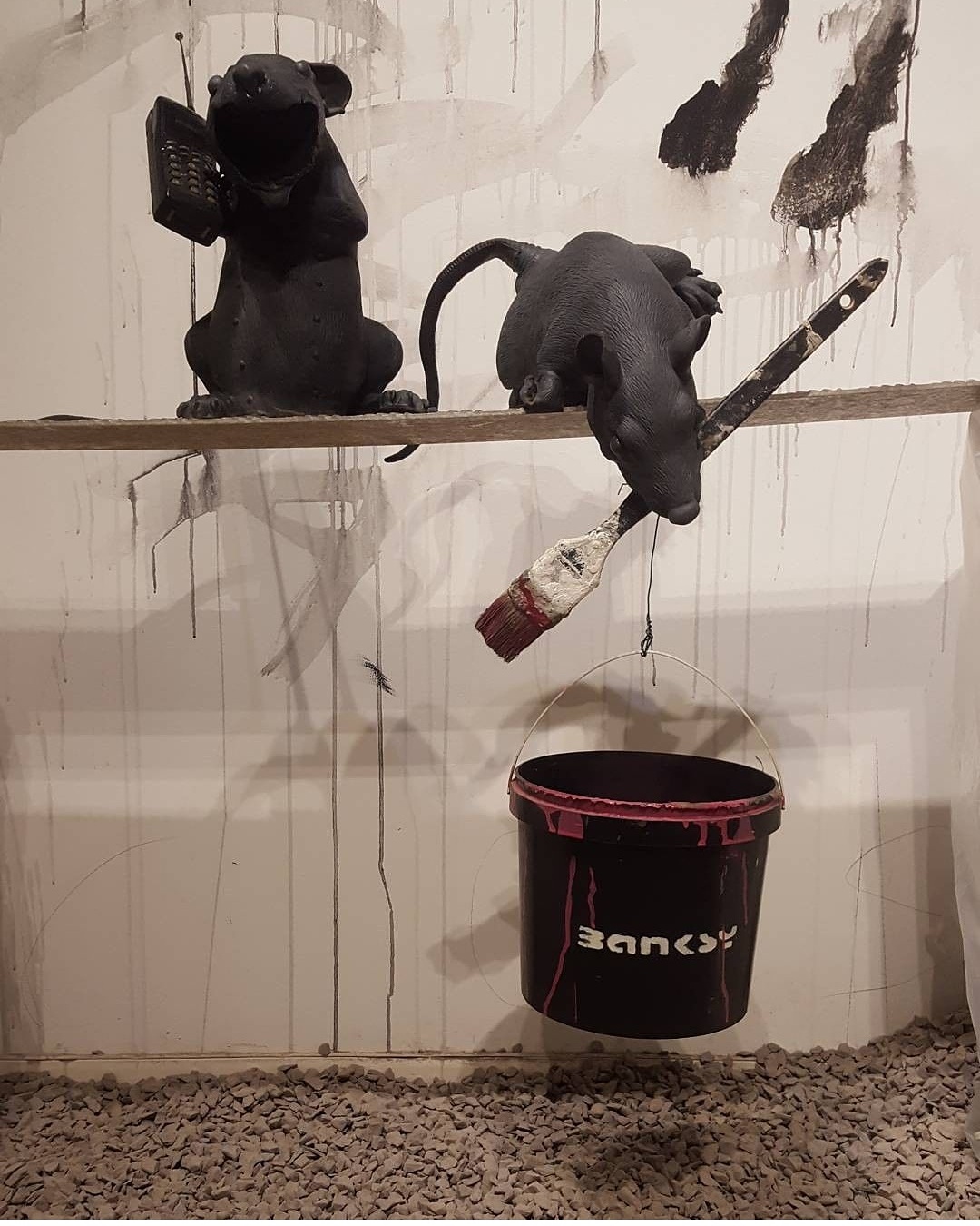 7 Rats Banksy original coa by CastleGalleryLtd on DeviantArt