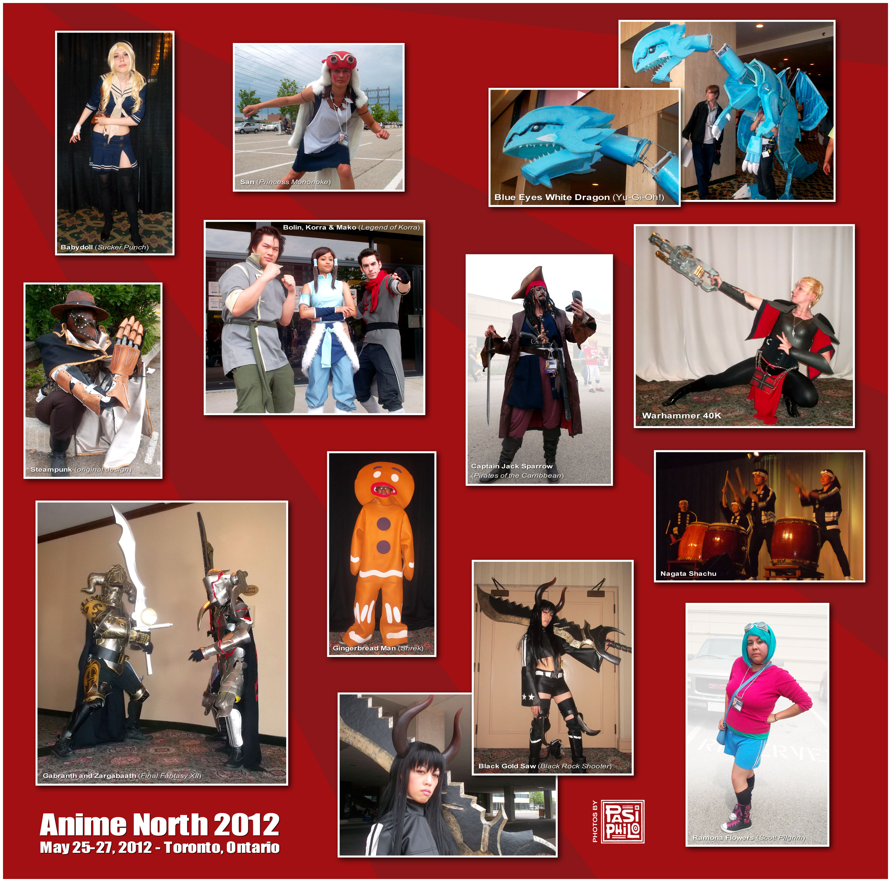 Anime North 2012 Photo Collage