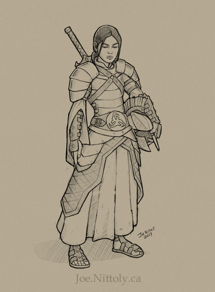 Female Exemplar Sketch