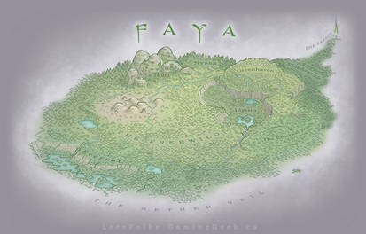 Map of Faya