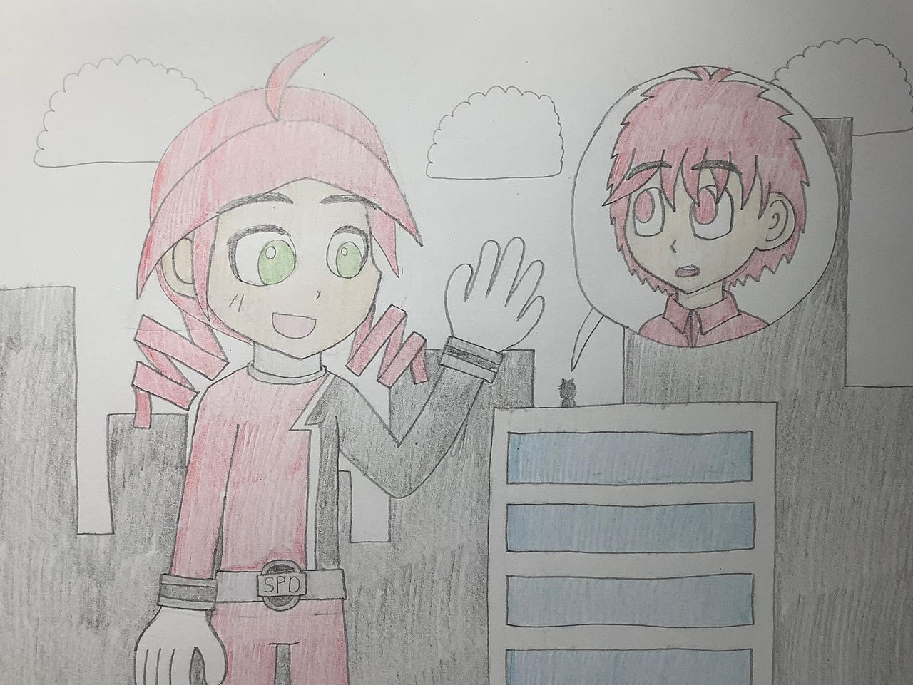 Red 12 Deviantart Giant Female Red S.P.D Ranger by BloxStacker3000 on DeviantArt
