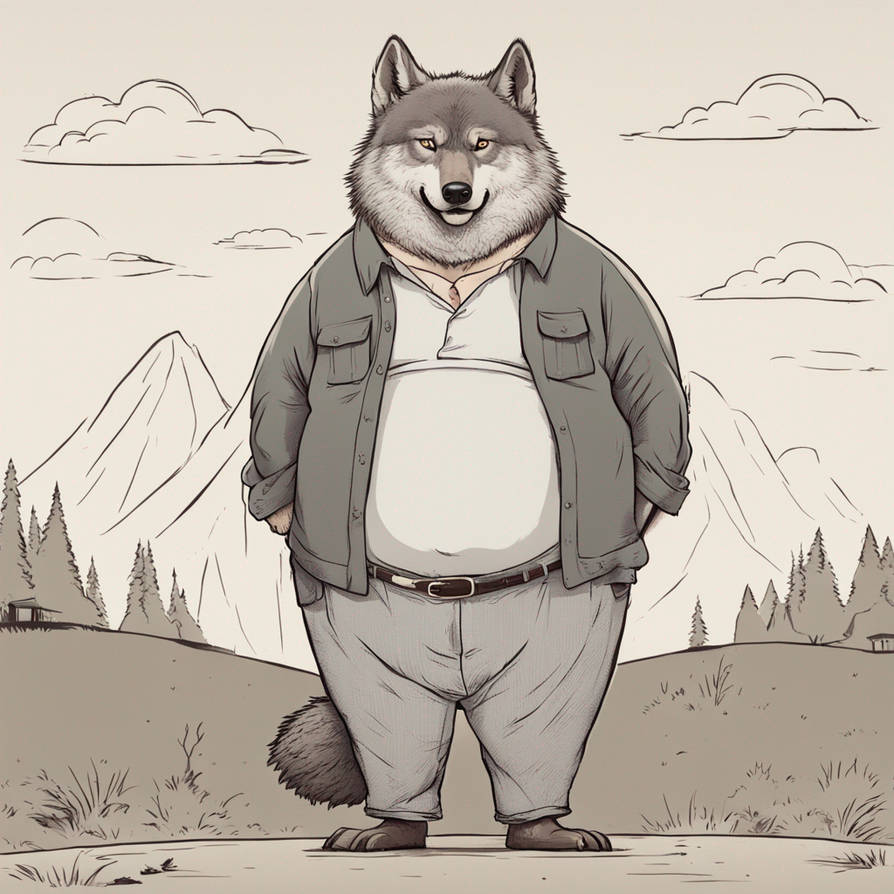Fat Wolf By Smileywol12 On DeviantArt fat-wolf-by-smileywol12-on-deviantart
