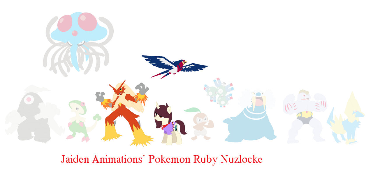 Jaiden Animations' Pokemon Ruby Nuzlocke by Kittengamer001 on DeviantArt