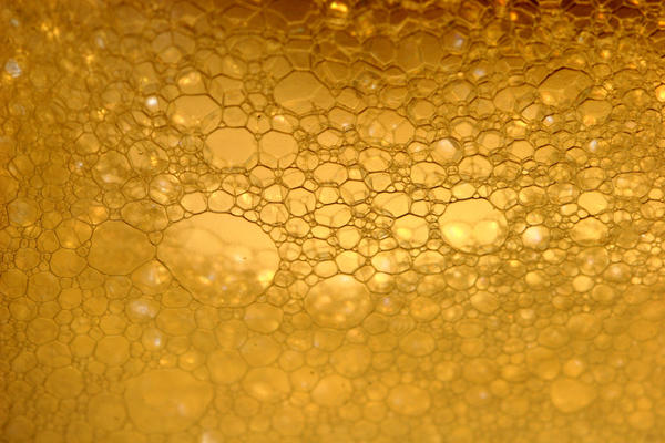 Abstract Orange Foam