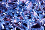 Crushed Blue Glass