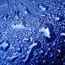 Blue Rain Abstract