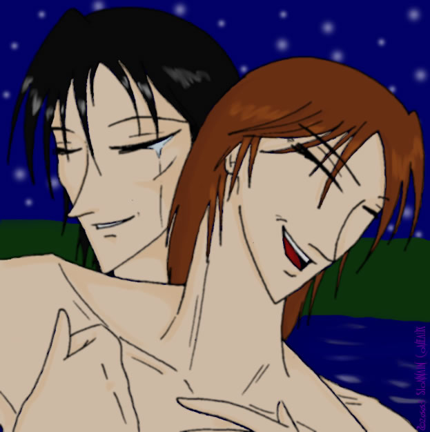 Midnight Wrestling in the Lake by jealousofrouge