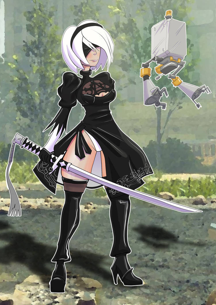 Angry 2b 2B by snakepow3r on DeviantArt