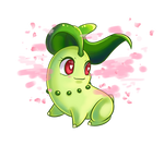 :Chikorita: Sweet Scent by MeguBunnii