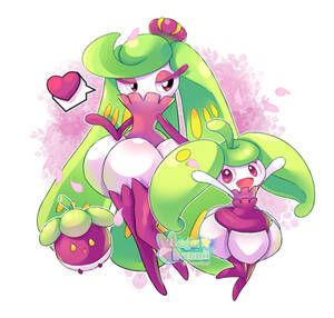 :FanArt: Bounsweet Evo. Line.