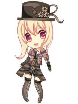 Steampunk Girl Auction Adoptable [CLOSED]