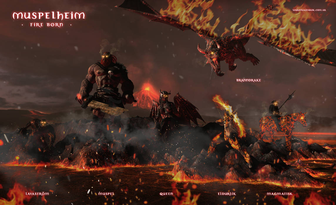 Muspelheim - Fire Born by warofragnarok on DeviantArt