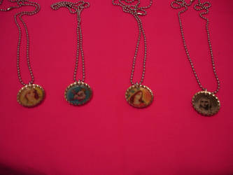 bottlecap necklaces