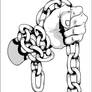 hand in chains
