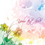 Flowers vector background