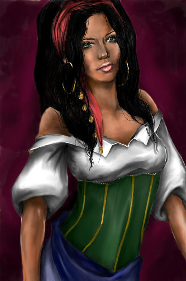 Esmeralda of Notre Dame by LiberianGurrl