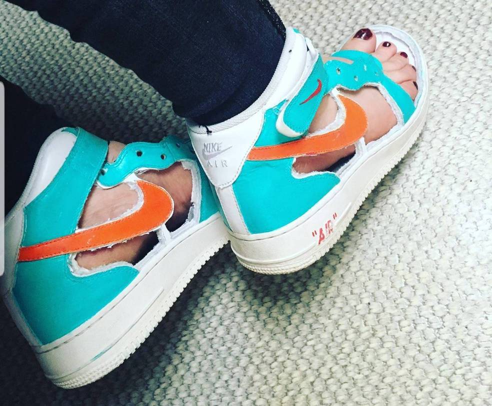 Custom Nike AF1 by rzseven7 on DeviantArt