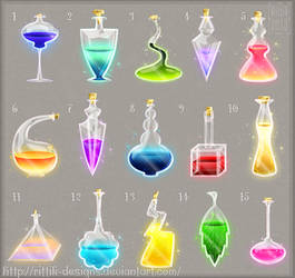 Potion adopts 2 (CLOSED) by Rittik-Designs