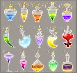 Potion adopts 4 (CLOSED) by Rittik-Designs