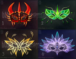 Halloween masks adopts 1 (CLOSED)