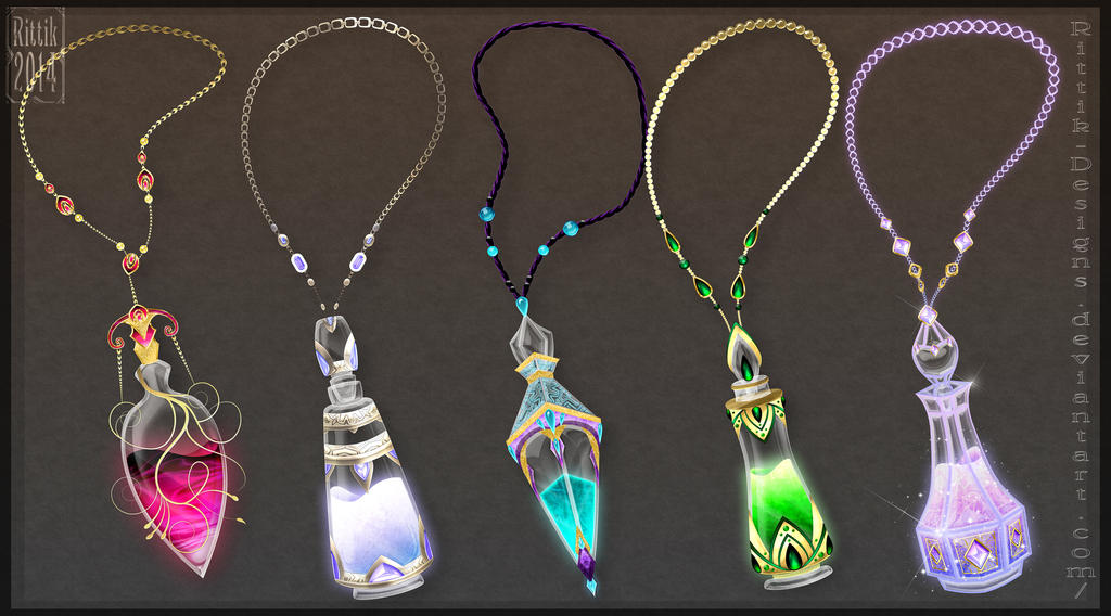 Elite potions commissions by Rittik-Designs on DeviantArt