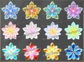 Magic Flowers (downloadable stock)