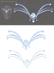 Moon diadem (free stock)