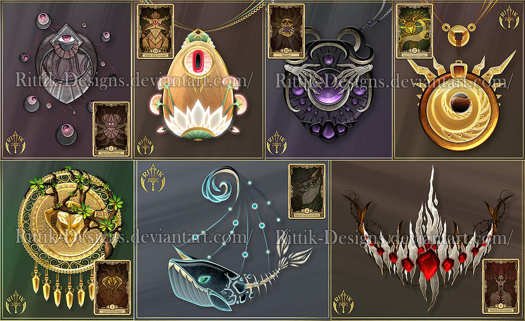 Commission project - Relics by Rittik-Designs on DeviantArt