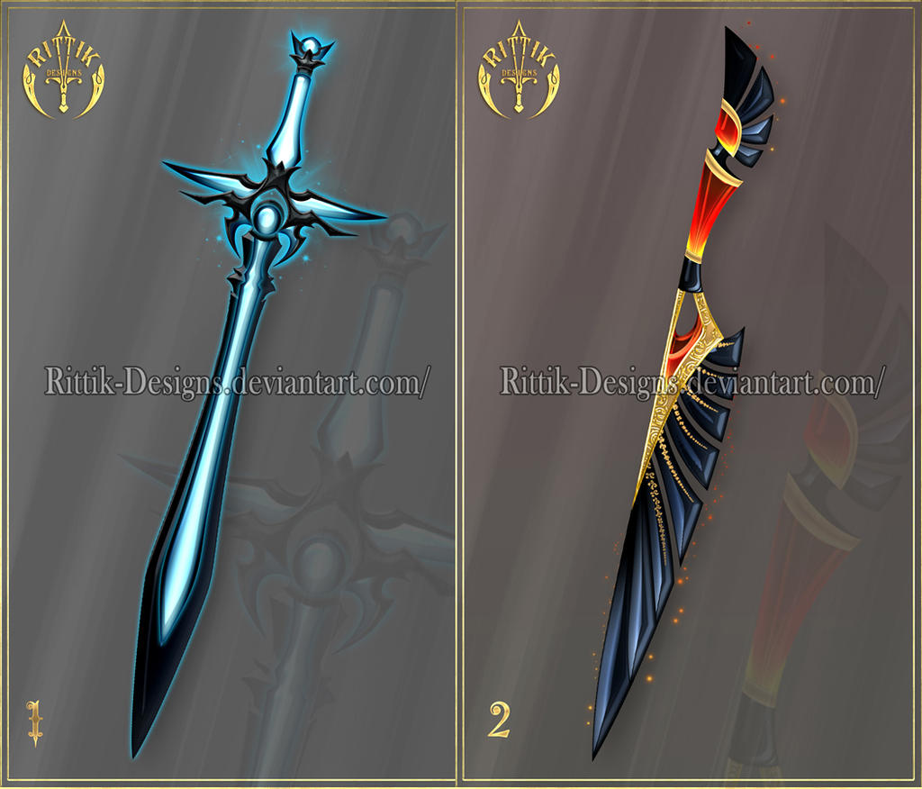 Sword Design Deviantart (CLOSED) Swords adopts 45 by Rittik-Designs on DeviantArt