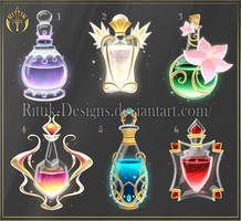 (CLOSED) Potion set 12