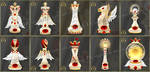 Zodiac Chess set (Leo) by Rittik-Designs