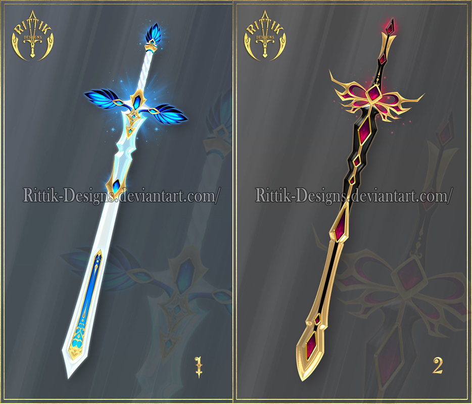 Sword Design Deviantart (CLOSED) Swords adopts 53 by Rittik-Designs on DeviantArt