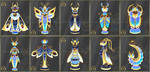 Zodiac Chess set (Aquarius) by Rittik-Designs