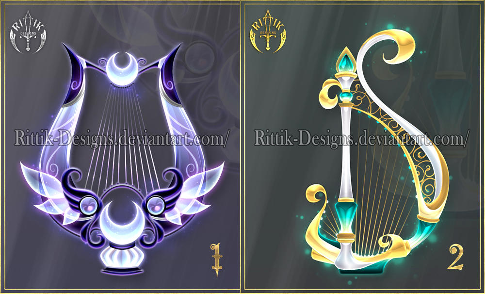 (CLOSED) Musical instruments - 1 by Rittik-Designs on DeviantArt