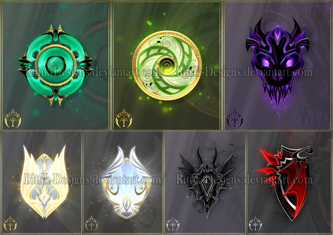 Shields 2 (commission project) by Rittik-Designs on DeviantArt