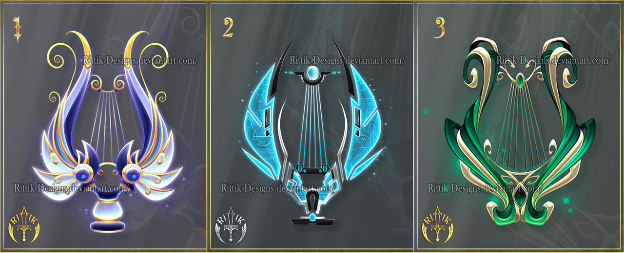 (CLOSED) Musical instruments 3 by Rittik-Designs on DeviantArt