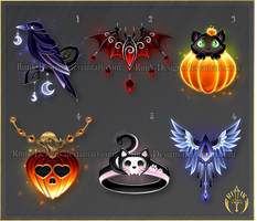 (CLOSED) Charms adopts 13 - Halloween special!