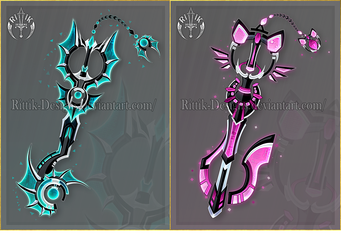 Animal Keyblade (CLOSED) Keyblades adopts 18 by Rittik-Designs on DeviantArt