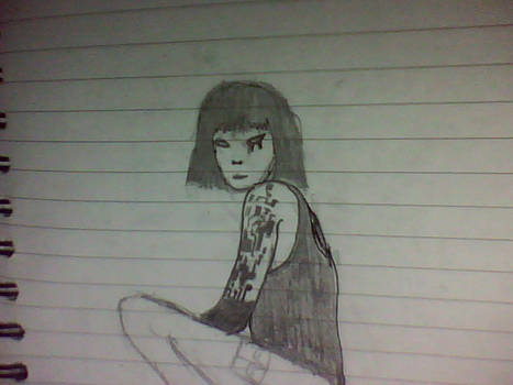 Mirrors edge woman