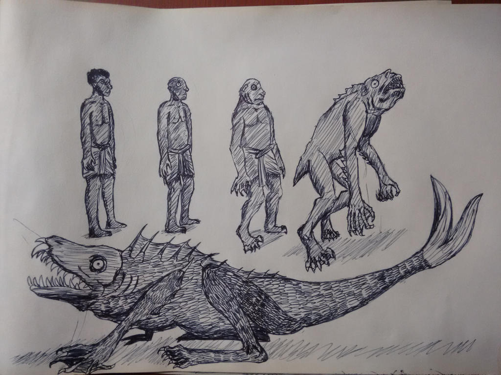 Deep One Life Cycle By Ni Idea On Deviantart Deep One Life Cycle By Ni Idea On Deviantart