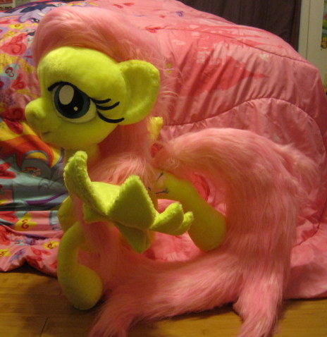 My Little Pony Fluttershy Plush by Bronies4ever.