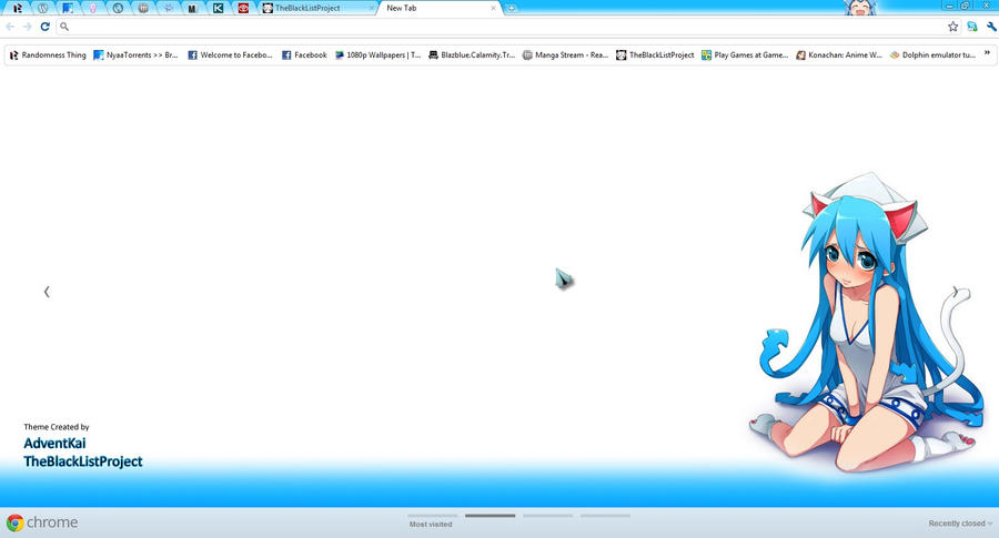Neko Ika Musume Google Chrome Theme By Adventkai On Deviantart Neko Ika Musume Google Chrome Theme By Adventkai On Deviantart